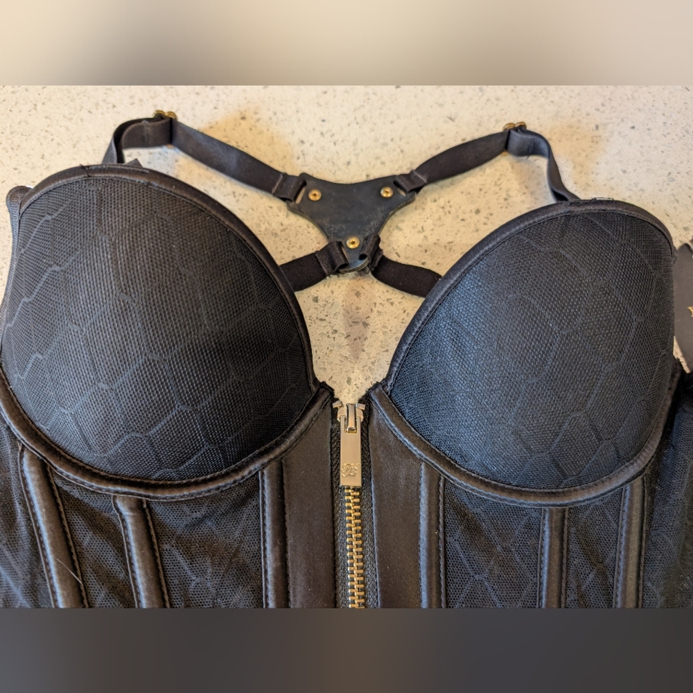 Vintage Honey Birdette Vikki Vet bustier 36B - Picture 2 of 5